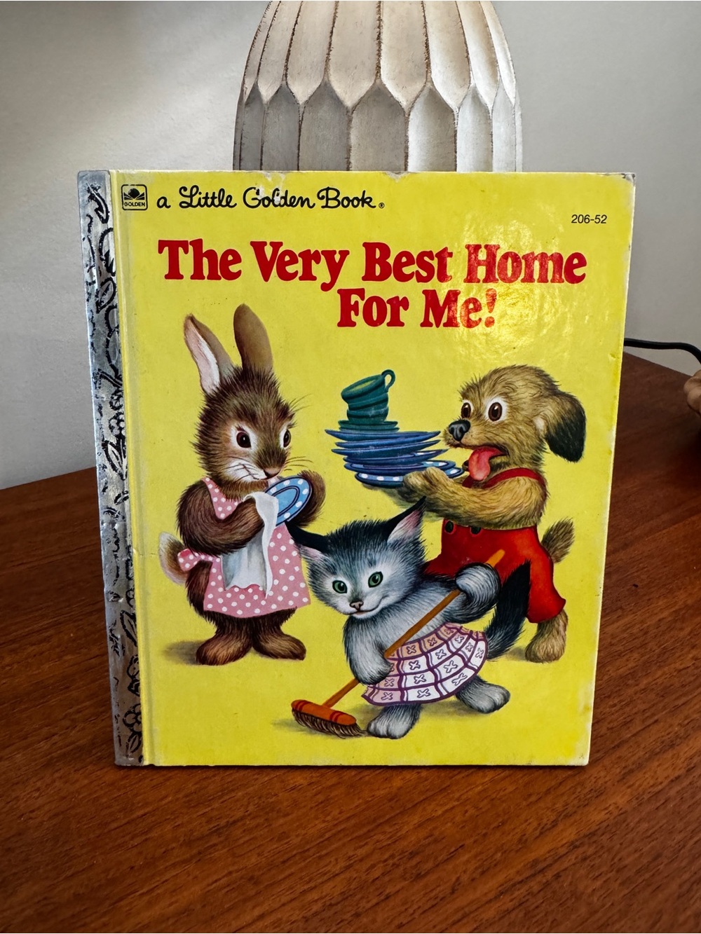 Vintage Little Golden Book The Very Best Home for Me